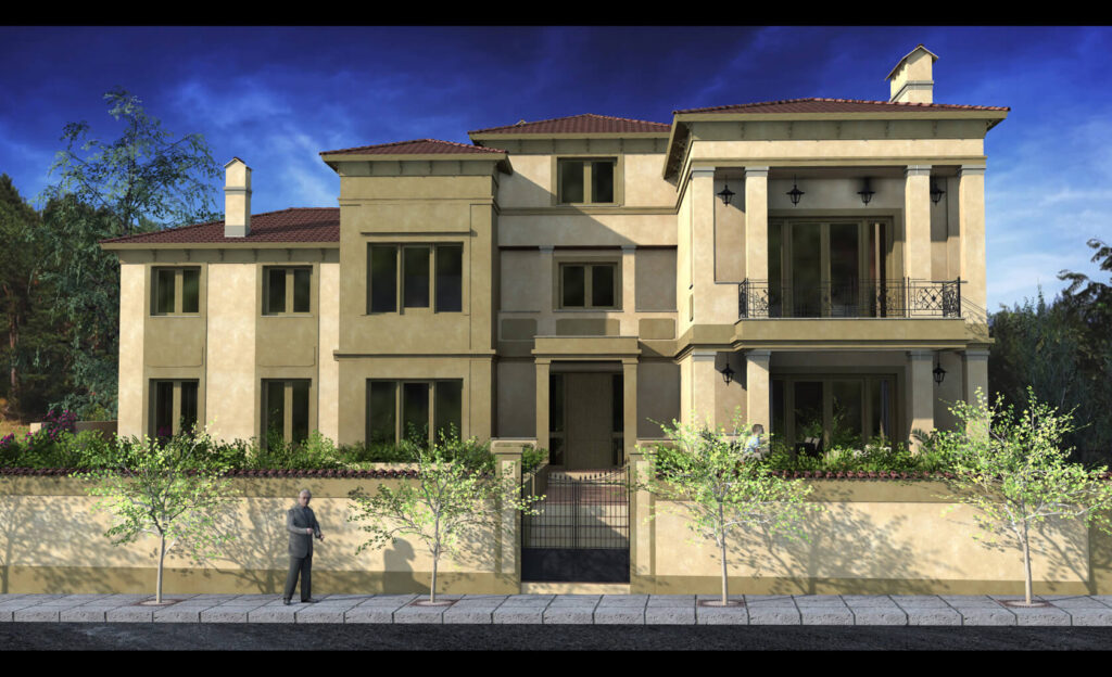 Design of a Block of Residences in Kifisia – Athens