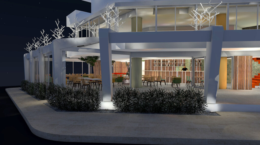 Design of a Cafe-Restaurant in Psychiko – Athens