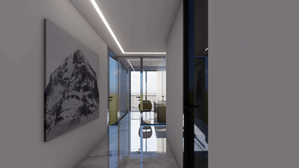 RENOVATION OF A REAL ESTATE OFFICE