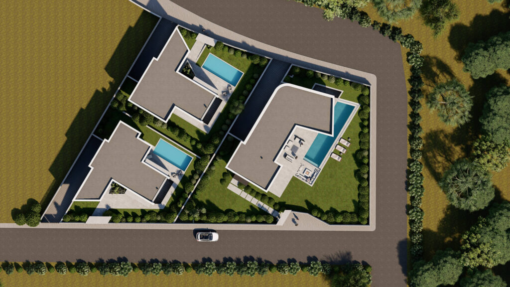 THREE RESIDENCES – VARI – GREECE with RKTKTS